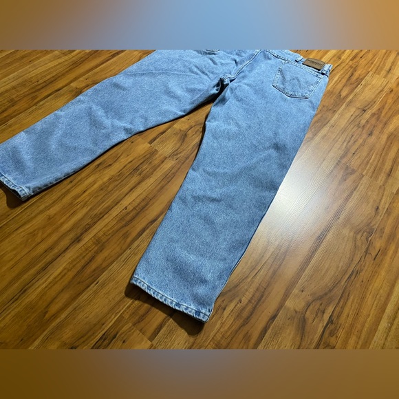 Wrangler Men’s Rugged Wear 5 Pocket Cotton Straight Leg Jeans Size 44 X 30 - Picture 11 of 15